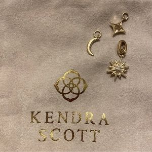Kendra Scott set of celestial charms